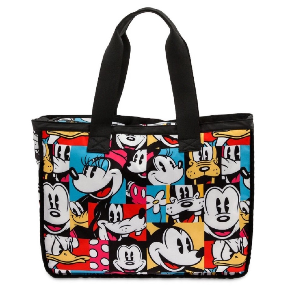 Disney Large tote bag : Mickey Mouse, Minnie Mouse, Goofy, Donald Duck, Pluto